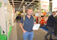 Eduard Louw from Nexus South Africa visiting the show.